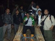 Tim Ranger Perhutani Mantingan Sita Barang Bukti para Canguk Pencuri Kayu