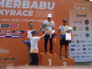 Merbabu Sky Race 2023, Risqi Dwi Kurniawan Tercepat di Nomor 40 Kilometer Putra Merbabu Sky race 2023