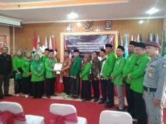 PPP Grobogan Daftarkan Bacaleg dengan Iringan Rebana Menuju Kantor KPU