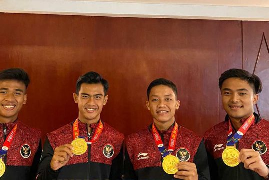 Kemenangan Tim Sepak Bola di Sea Games Kamboja Tak Lepas dari Tiga Mahasiswa Udinus