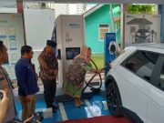 Dukung Program Pemerintah Pusat, Mbak Ita Resmikan SPKLU di Balai Kota Semarang