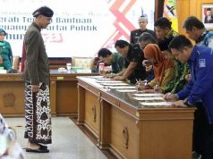 Bantuan Keuangan Rp 33 Miliar dari Pemprov Jateng untuk Parpol Dibagikan