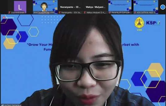 Sekolah Pasar Modal Level 2, Lia: Investasi adalah Spekulasi yang Terukur