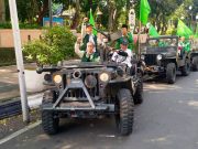 Gelar Kirab Budaya dan Naik Jeep Perang, PPP Jateng Daftar Bacaleg ke KPU