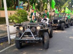 Gelar Kirab Budaya dan Naik Jeep Perang, PPP Jateng Daftar Bacaleg ke KPU