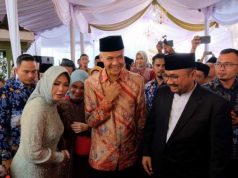 Hadiri ‘Ngunduh Mantu’ Pernikahan Adik Gus Yahya, Ganjar Jadikan Ruang Silaturahmi