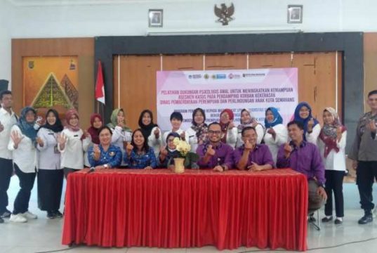 Tim PkM USM Berikan Pelatihan Dukungan Psikologis Awal ke Pendamping Korban Kekerasan di Kota Semarang