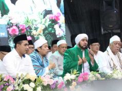 Bershalawat di Sarang Rembang, Habib Syech Sampaikan Rasa Rindunya pada Mbah Moen