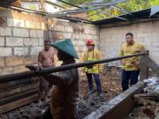 Kandang Ternak Terbakar di Kradenan, Kambing dan Sapi Sempat Diselamatkan