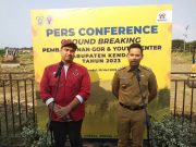 Menpora Hadiri ‘Ground Breaking’ Pembangunan GOR dan Youth Center di Kendal