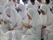 Jelang Ujian Sekolah MBS Ash-Shiddiq SMP Muliya adakan Training Motivasi
