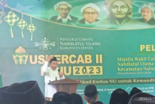 Muskercab II PCNU Kabupaten Jepara, Gus Yatun: Sistem dan Kaderisasi harus Berjalan Seimbang