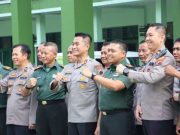 Jajaran Polres Grobogan Berkunjung ke Makodim, Halal Bihalal Perkuat Sinergitas