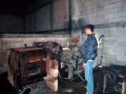 Gudang Tembakau di Pulokulon Grobogan Ludes Terbakar