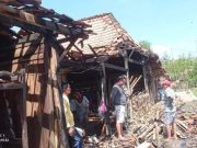 Tiga Rumah Ludes Terbakar di Ngaringan Grobogan