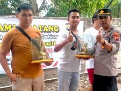 Lomba Kicau Burung Kapolres Cup Mempertandingkan Enam Kelas