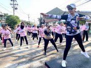 Srikandi Ganjar Ajak Perempuan Muda Hidup Sehat dan Jaga Kebugaran dengan Senam