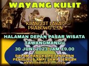 Nanti Malam, Pagelaran Wayang Kulit di Pasar Wisata Tawangmangu Karanganyar