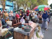 Pedagang Pasar Pagi Sementara Pindah ke Stadion, Ini Alasannya