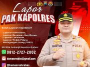 Kapolres Brebes Sebar Nomor WhatsApp Pribadi, Masyarakat Bisa Lapor Langsung