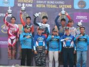 Ratusan Crosser Ikuti Kejurnas Grass Track Motocross Championship Kasal Cup 2023