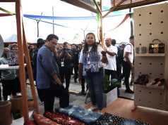 Ula Leather UMKM Binaan Semen Gresik Mendapat Apresiasi Menteri BUMN Erick Thohir
