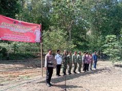 Perhutani Bersama Polsek Gunem Gelar Apel Siaga Kebakaran Hutan Mantingan