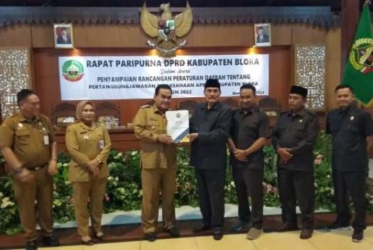 Ketua DPRD Blora Apresiasi Pemkab Berhasil Raih Opini WTP dari BPK Kesembilan Kali