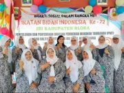 Peringati Ulang Tahun Ke-72, IBI Blora Berikan Penyuluhan dan Bantu Percepatan Penurunan Stunting