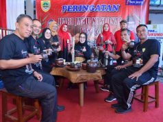 Peringatan Hari Jamu, Bupati Sukoharjo Minum Jamu Bersama UMKM Binaan Bank Jateng