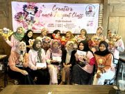 Srikandi Ganjar Latih Kaum Milenial Pembuatan Buket Snack