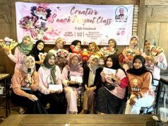 Srikandi Ganjar Latih Kaum Milenial Pembuatan Buket Snack