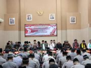 Tokoh- Tokoh Agama Doa Bersama Ratusan Personel Polisi di Purwodadi