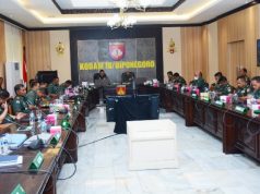 Kasdam IV/Diponegoro Pimpin Taklimat Akhir Pengawasan Post Audit Itjenad TA 2023 di Kodam IV/Diponegoro