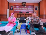Songsong HUT Bhayangkara, Polres Klaten gelar Donor Darah