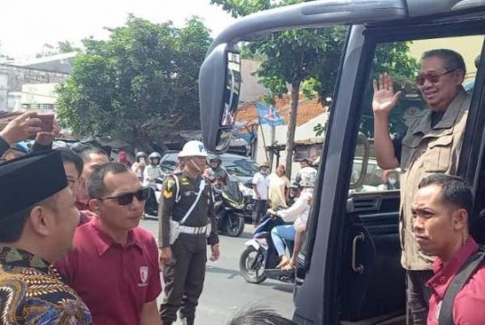 Di Tegal, SBY Tanyakan Kesiapan Caleg Partai Demokrat