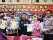Polres Tegal Kota Ringkus Pelaku Jaringan Sabu Internasional Lintas Provinsi