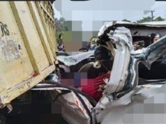 Dua Truk Tabrakan di Gabus Grobogan, Pengemudi Luka-Luka