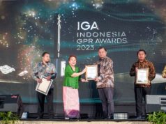 Predikat Gold Winner Kehumasan Terbaik Ajang The 1st Indonesia GPR Awards 2023 untuk Semen Gresik