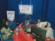 Talkshow di Radio USM Jaya FM, Okta: Kunci Hubungan yang Setara Harus Saling Support