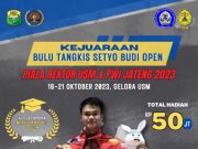 Setyo Budi Open I Berhadiah Total Rp 50 Juta Digelar 16 Oktober