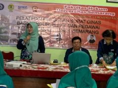 Tim PkM USM Beri Pelatihan Penulisan Surat Dinas ke Pengurus PKK dan Pegawai Kelurahan Meteseh