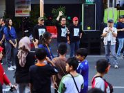 Bupati Hartopo Kampanyekan Gempur Rokok Ilegal di Arena CFD