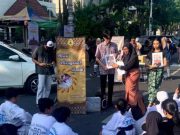 Mahasiswa Ilkom USM Gelar Kampanye Batik di CFD Semarang