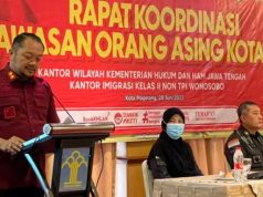 Jalin Sinergitas, Kanim Gelar Rakor Tim Pora di Kota Magelang