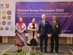 Puan Maharani Hadiri FGD Konsorsium 18 Universitas dengan Pukyong National University Korsel di Semarang