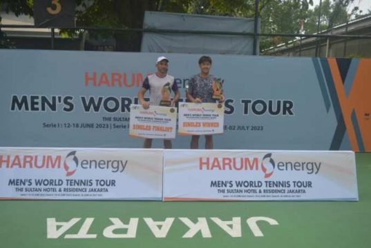 Sora Fukuda, Juara Tunggal Pekan Kedua Harum Energy Men’s World Tennis Tour 2023