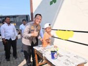 Belasan Tim Seniman, Lukis Polisi Humanis dalam Lomba Mural