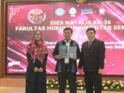 Dies Natalis Ke-36, Dosen FH USM Rilis Dua Buku Baru
