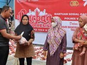 Polres Wonosobo Bagikan 950 Bungkus Daging Qurban